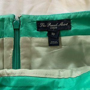 J. Crew Skirts - JCrew Wool Green Pencil Skirt J. Crew Skirts - JCrew Wool Green Pencil Skirt